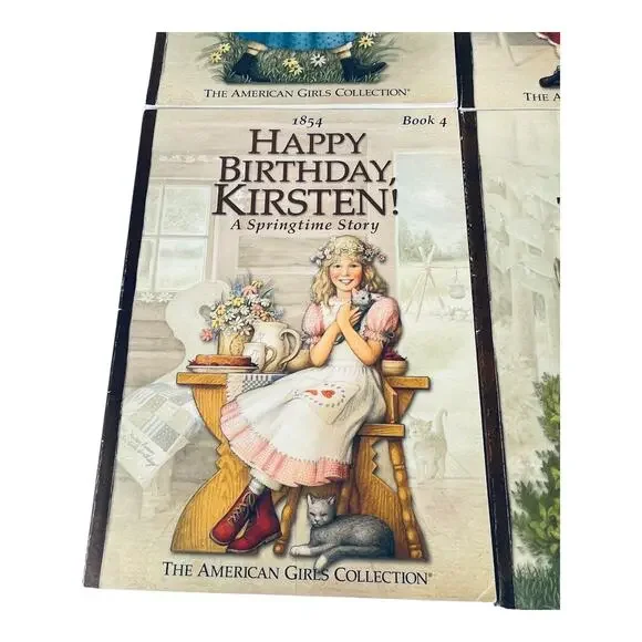 American Girl Pleasant Company 6 BOOK SET Kirsten 1854 Paperback Janet Shaw Book